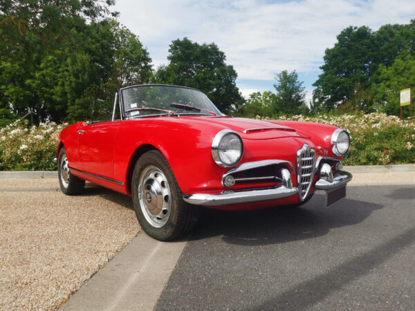 ALFA ROMEO GIULIA SPIDER 1600 CABRIOLET 1963 - TIPO 10123