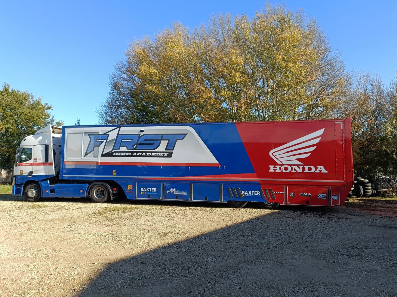 ENSEMBLE SEMI REMORQUE MOTO