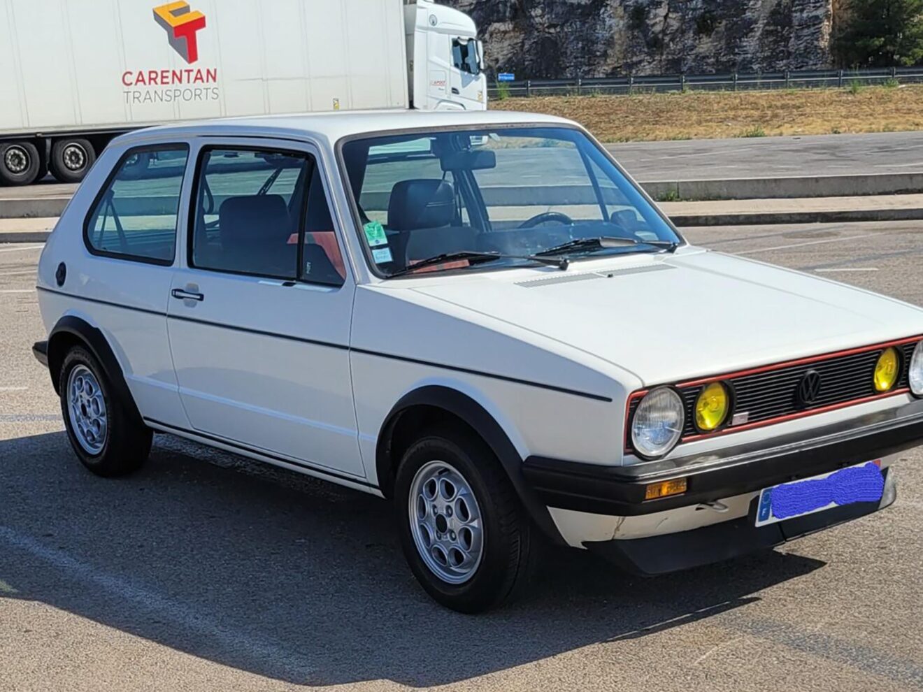 VOLKSWAGEN GOLF 1 GTI 1,6L 110 CH