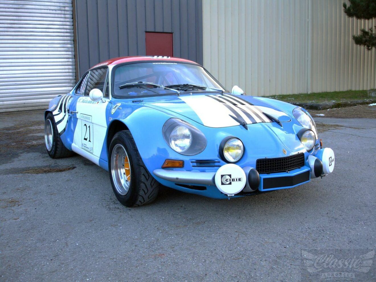 ALPINE A110 1600 GROUPE 4 1972