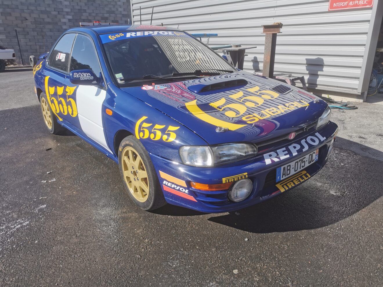 SUBARU GC8 GROUPE N FIA