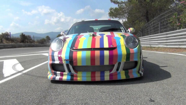 PORSCHE 997 GT3 RICE ART CAR