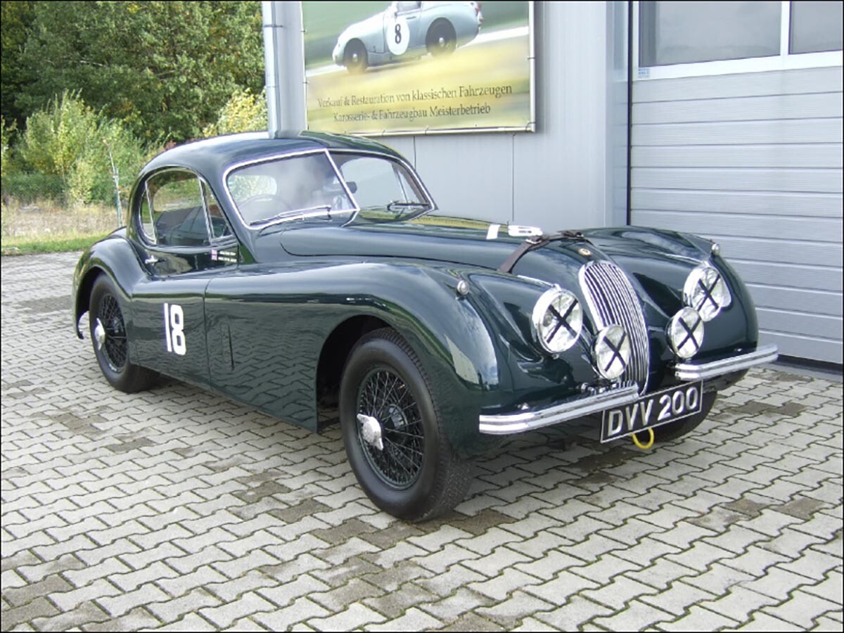 JAGUAR XK120 FHC EX JACK SEARS